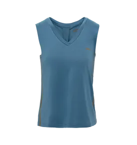 LOLA V-NECK BLUE SHADOW