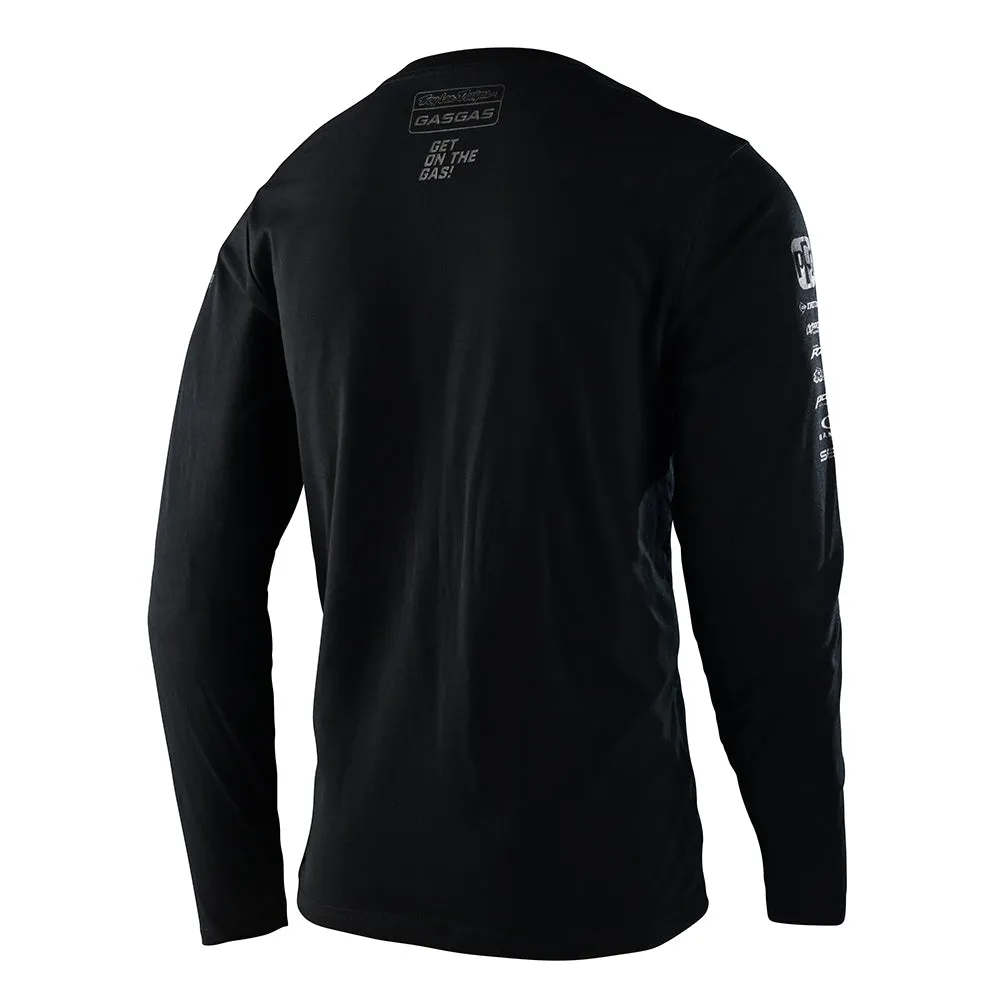 Long Sleeve Tee TLD GasGas Team Black