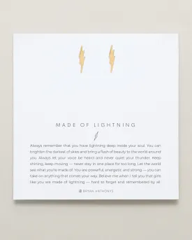 Made Of Lightning Earrings