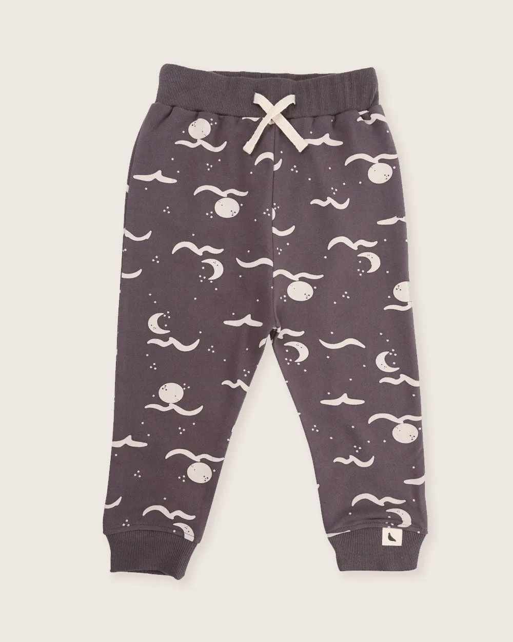 Midnight Moon Wave Harem Joggers
