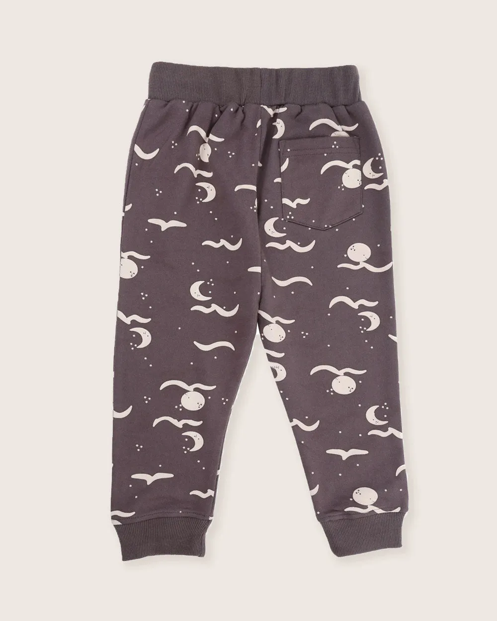 Midnight Moon Wave Harem Joggers