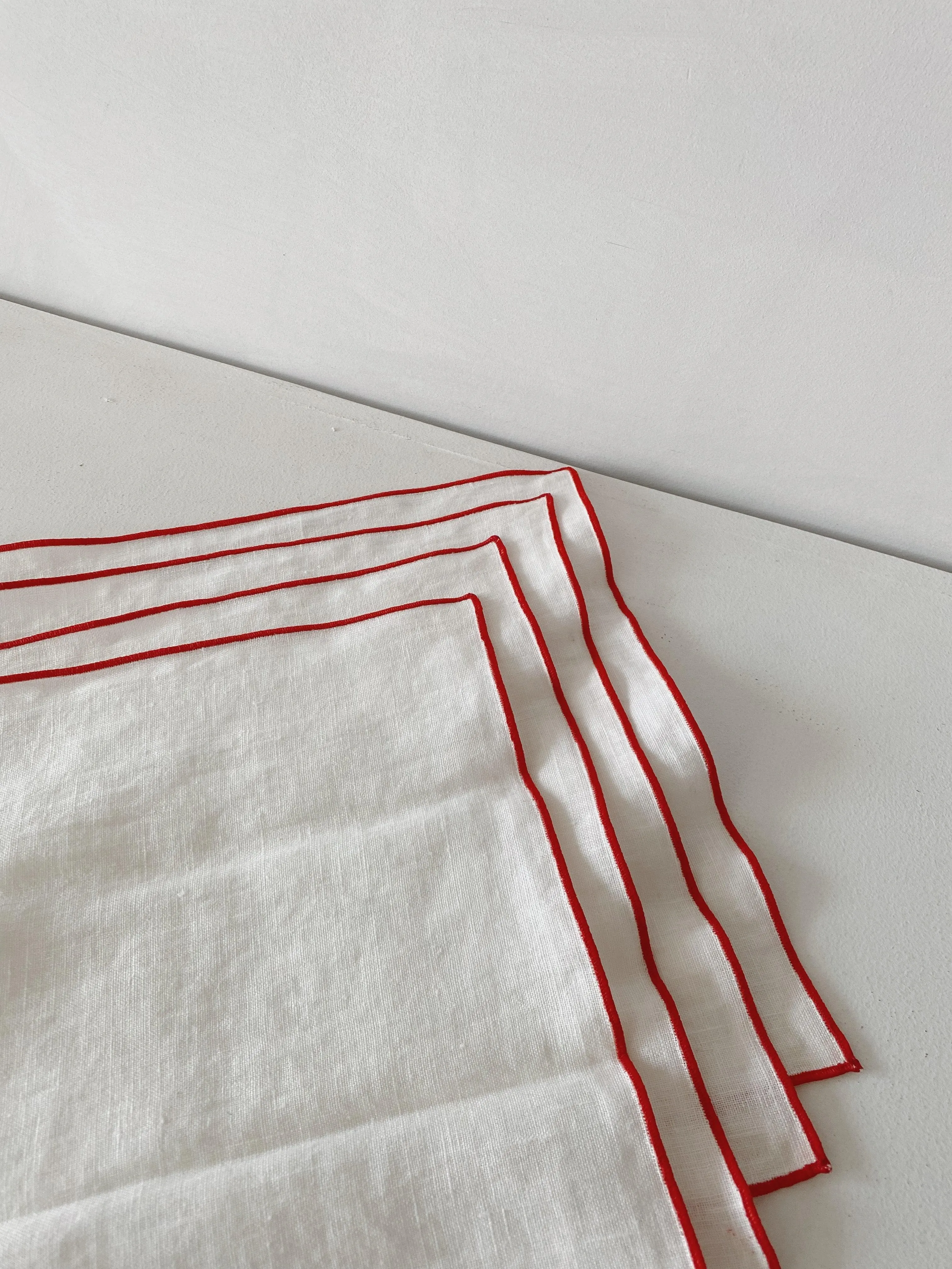 napkin set in leche