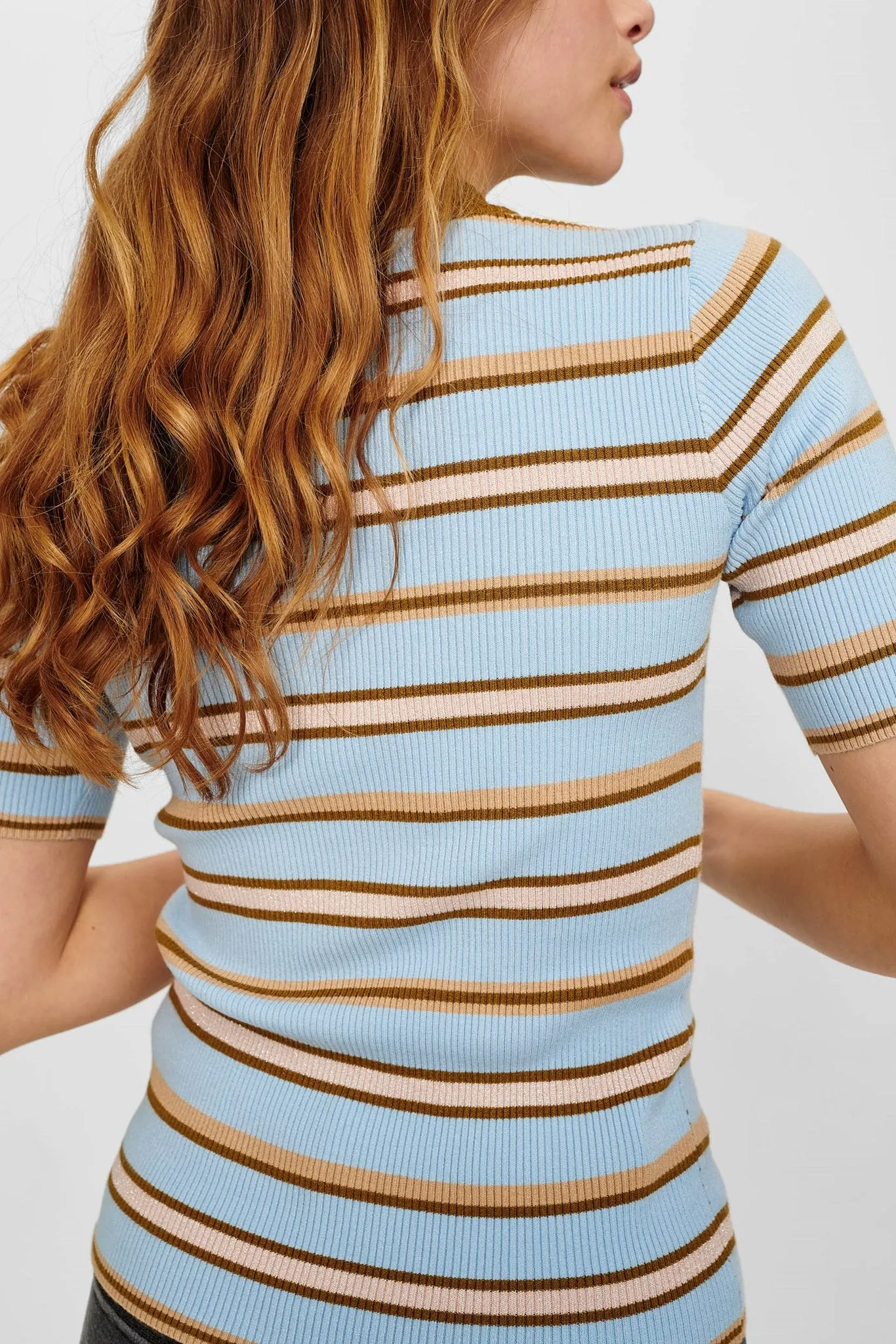 NUCAMILLA PULLOVER - Cashmere Blue