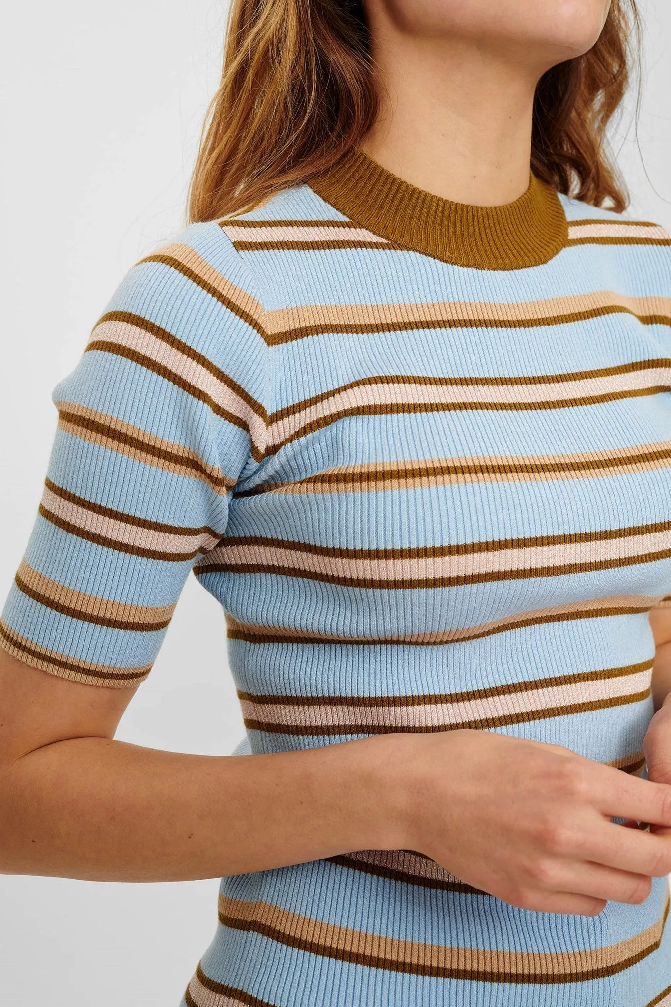 NUCAMILLA PULLOVER - Cashmere Blue