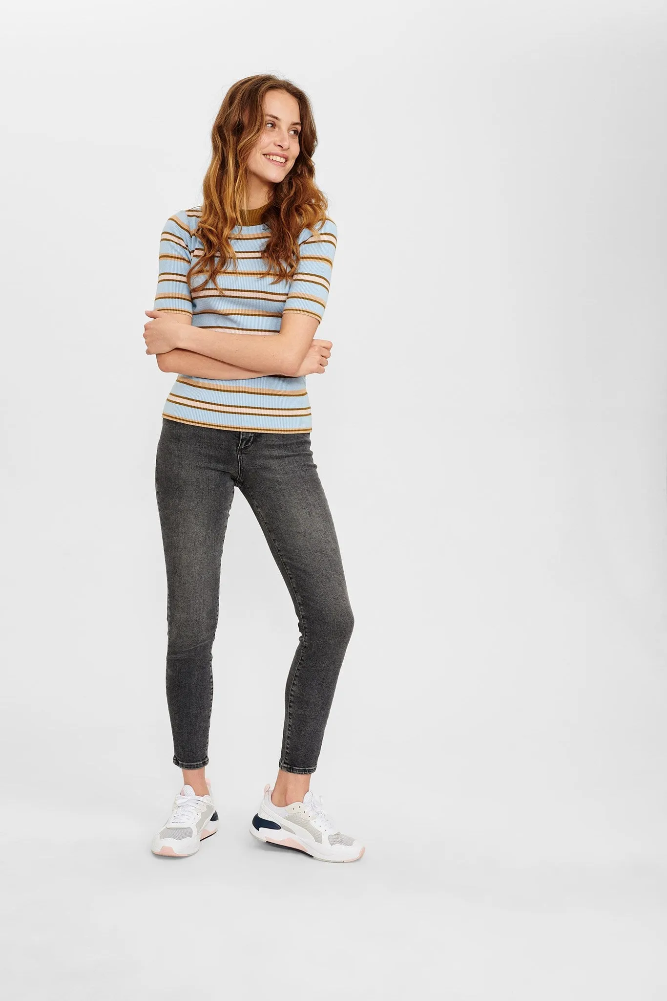 NUCAMILLA PULLOVER - Cashmere Blue