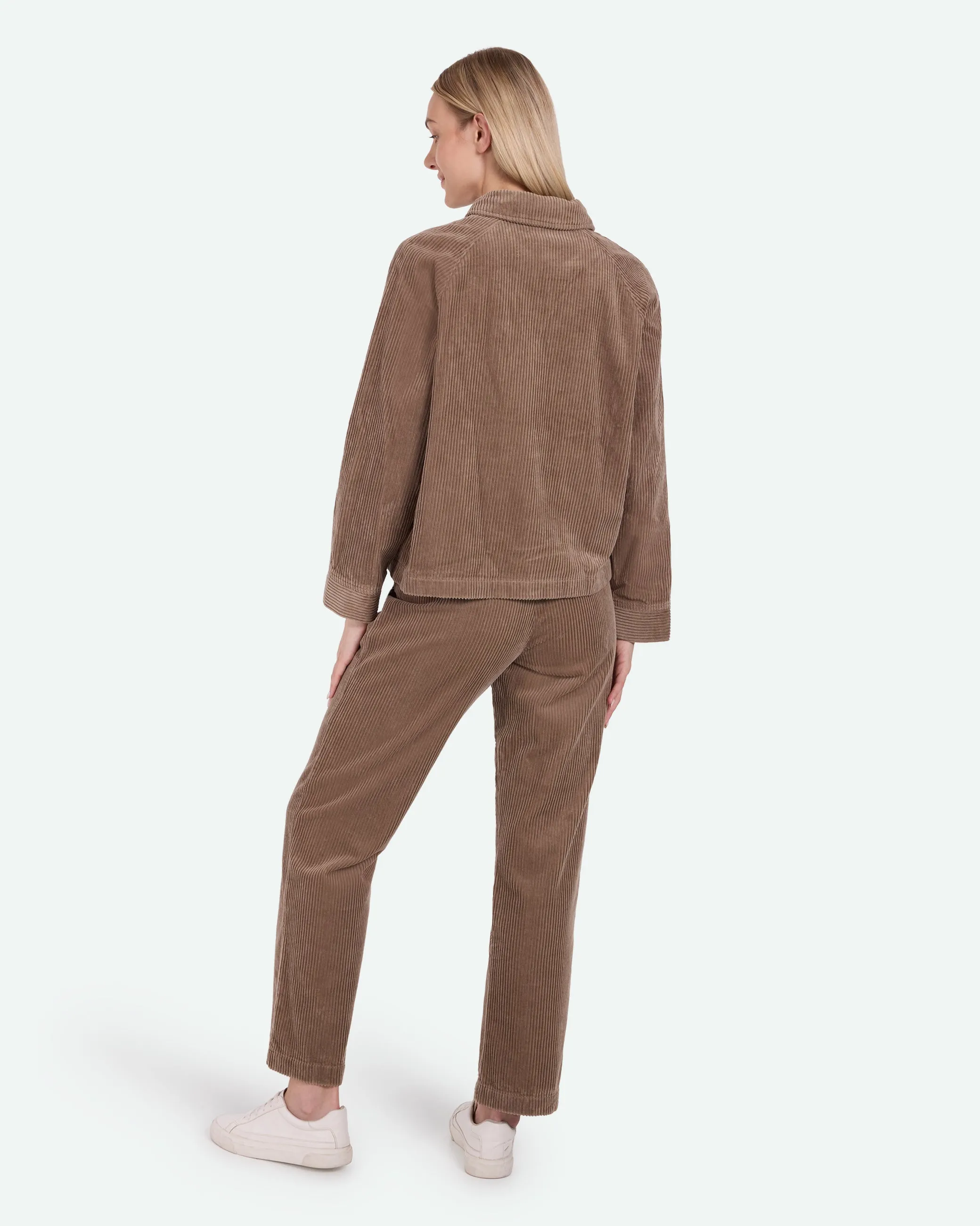 Olena 9133 Overshirt - Pine Bark