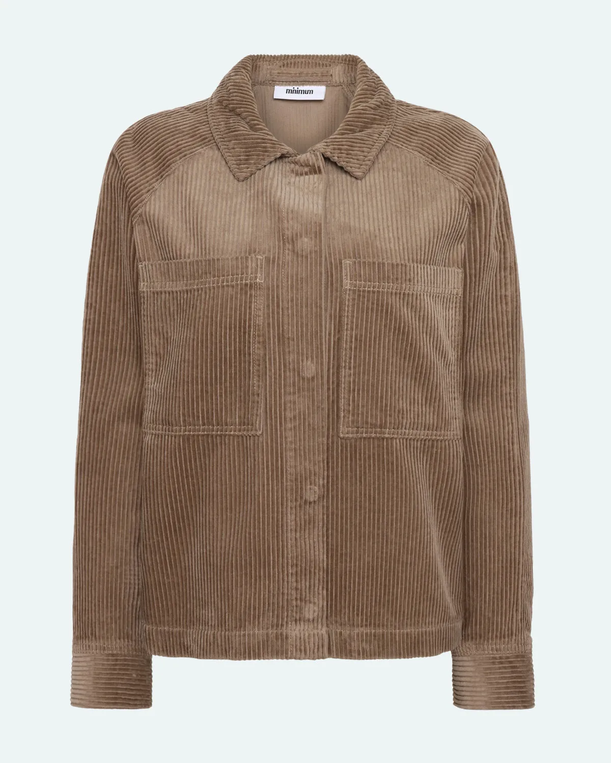 Olena 9133 Overshirt - Pine Bark