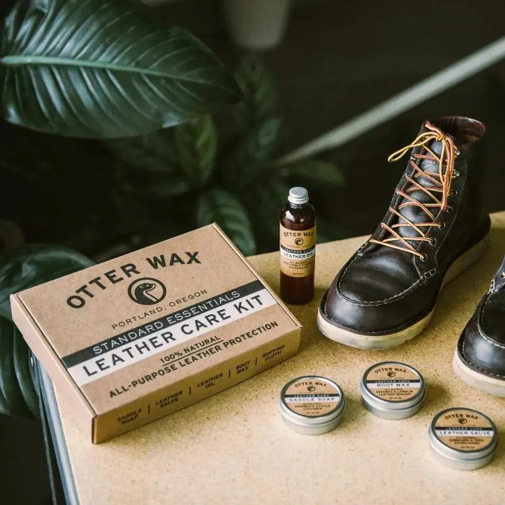 Otter Wax Leather Care Kit