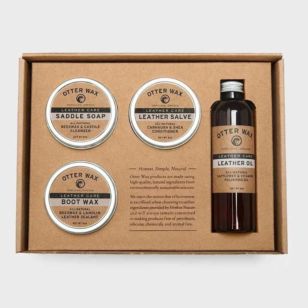 Otter Wax Leather Care Kit