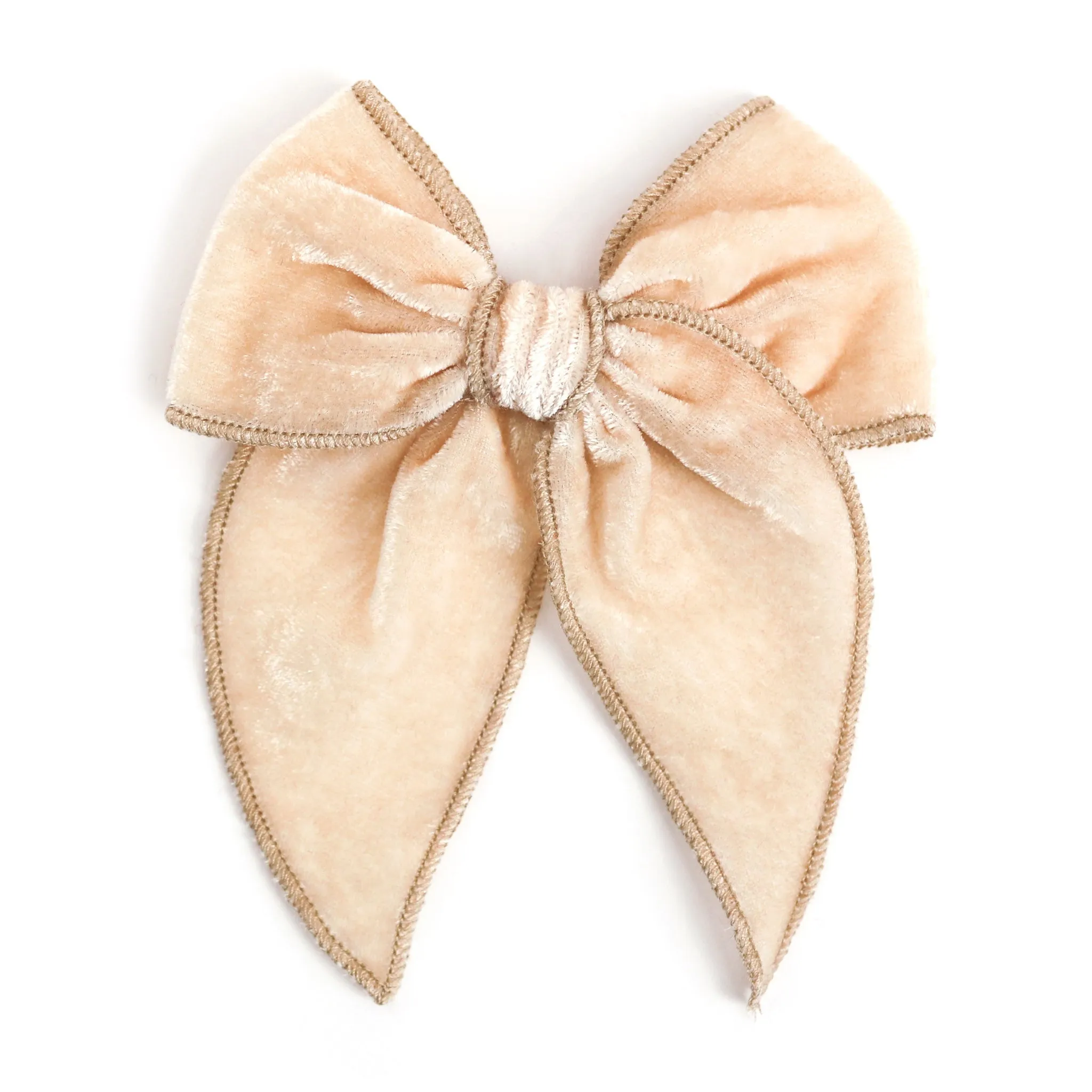 Party Girl Bow - Vanilla Velvet