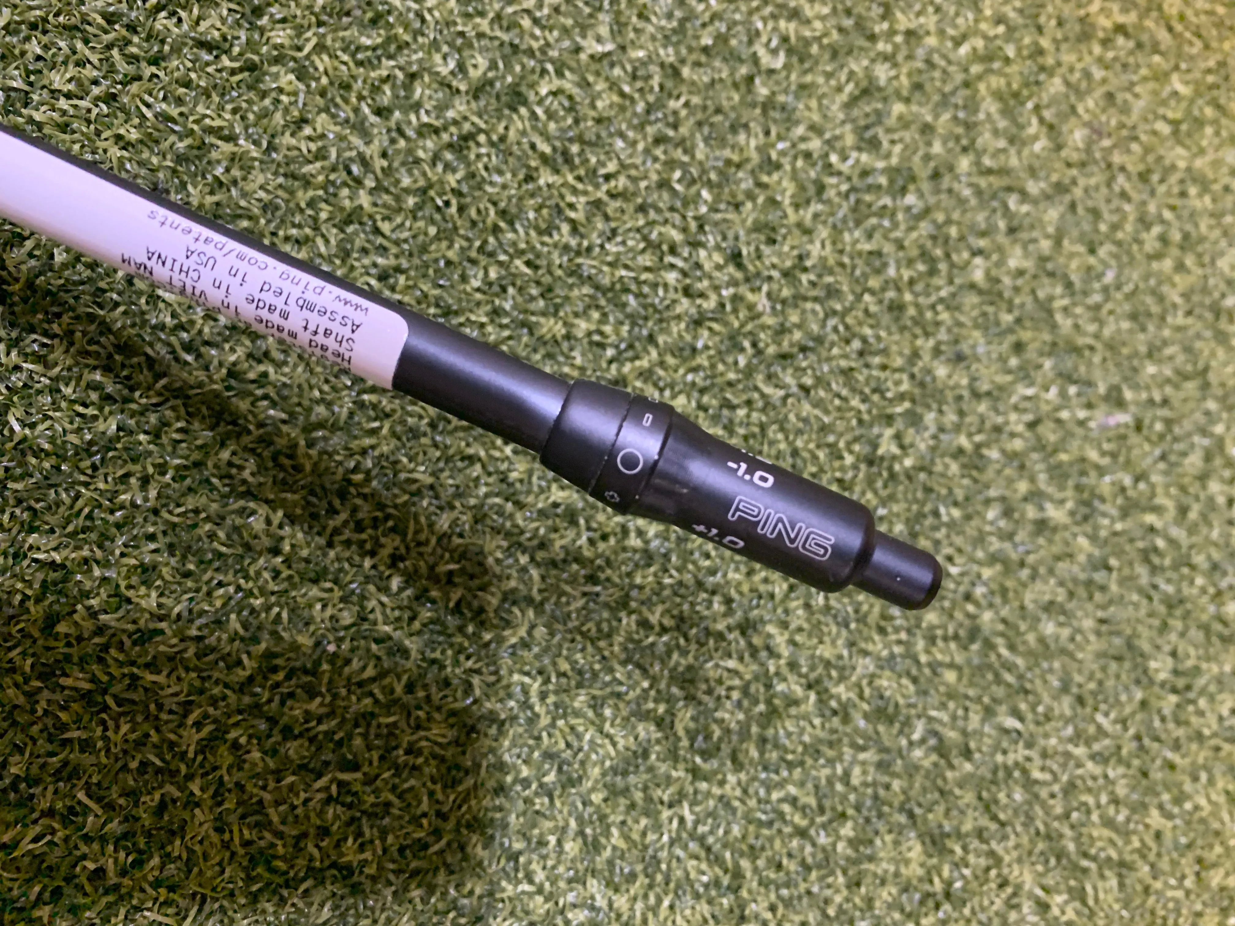 Ping G410 5 Fairway Wood Alta CB 65 Regular Flex Shaft & Tip Only