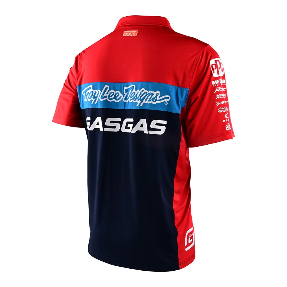 Pit Shirt TLD GasGas Team Red / Navy