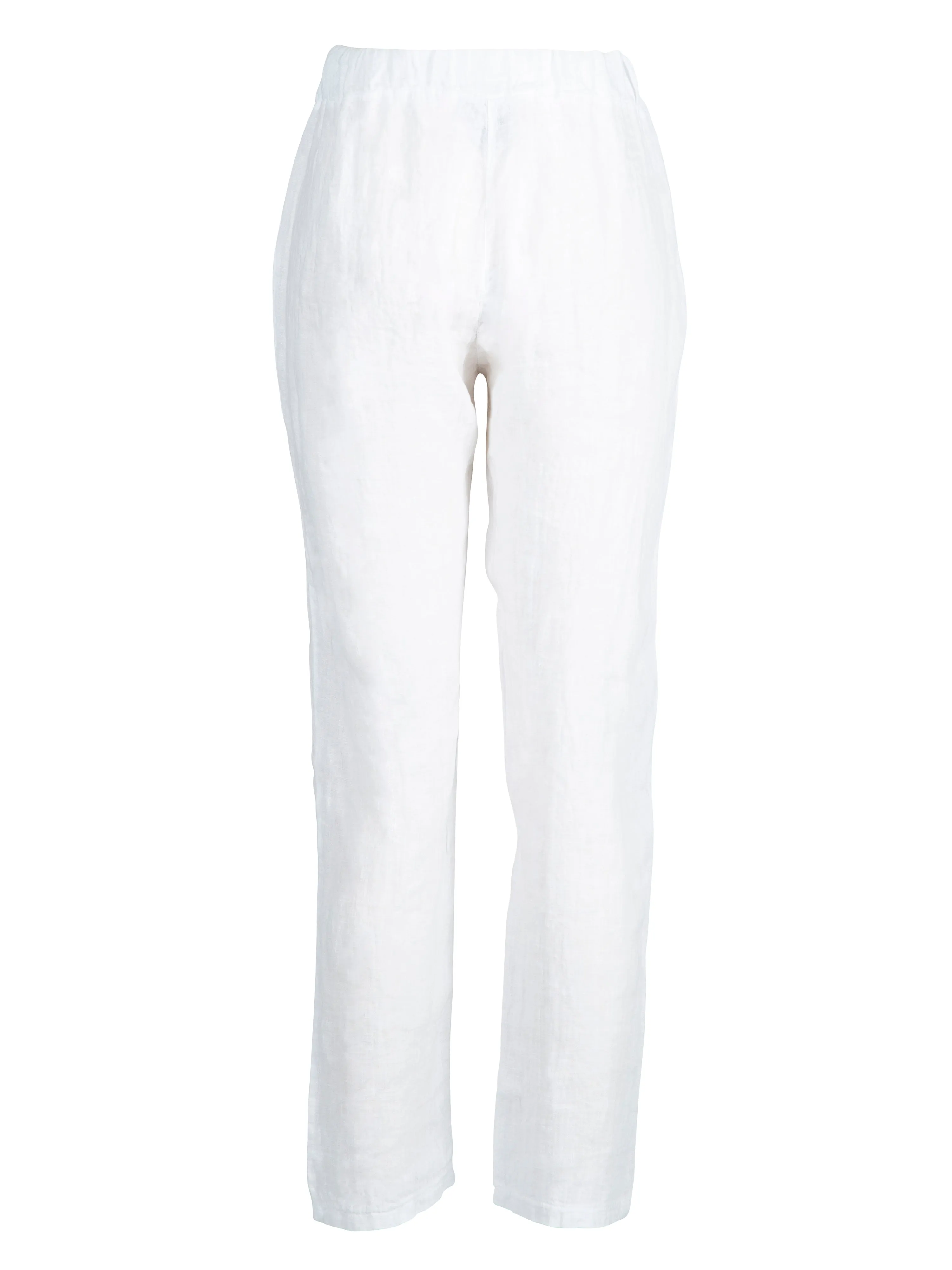 POLETTE Leinenhose - Weiss