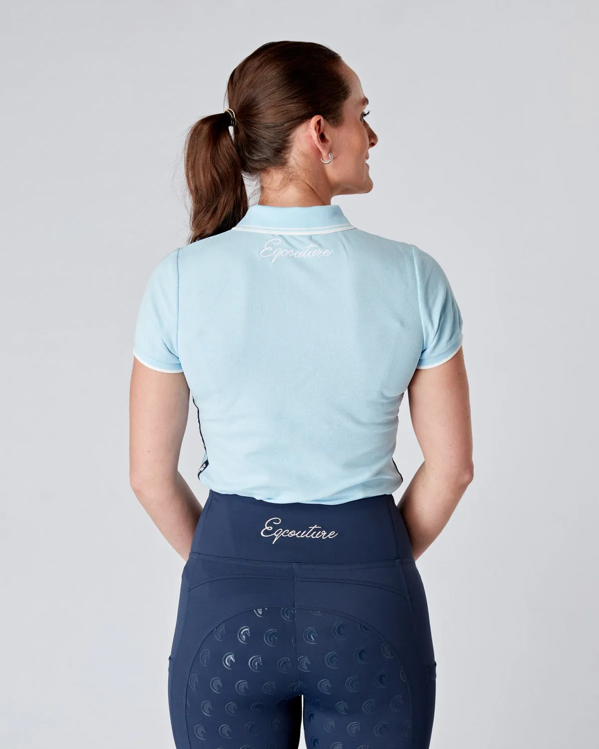 Polo Shirt Short Sleeve - SKY BLUE