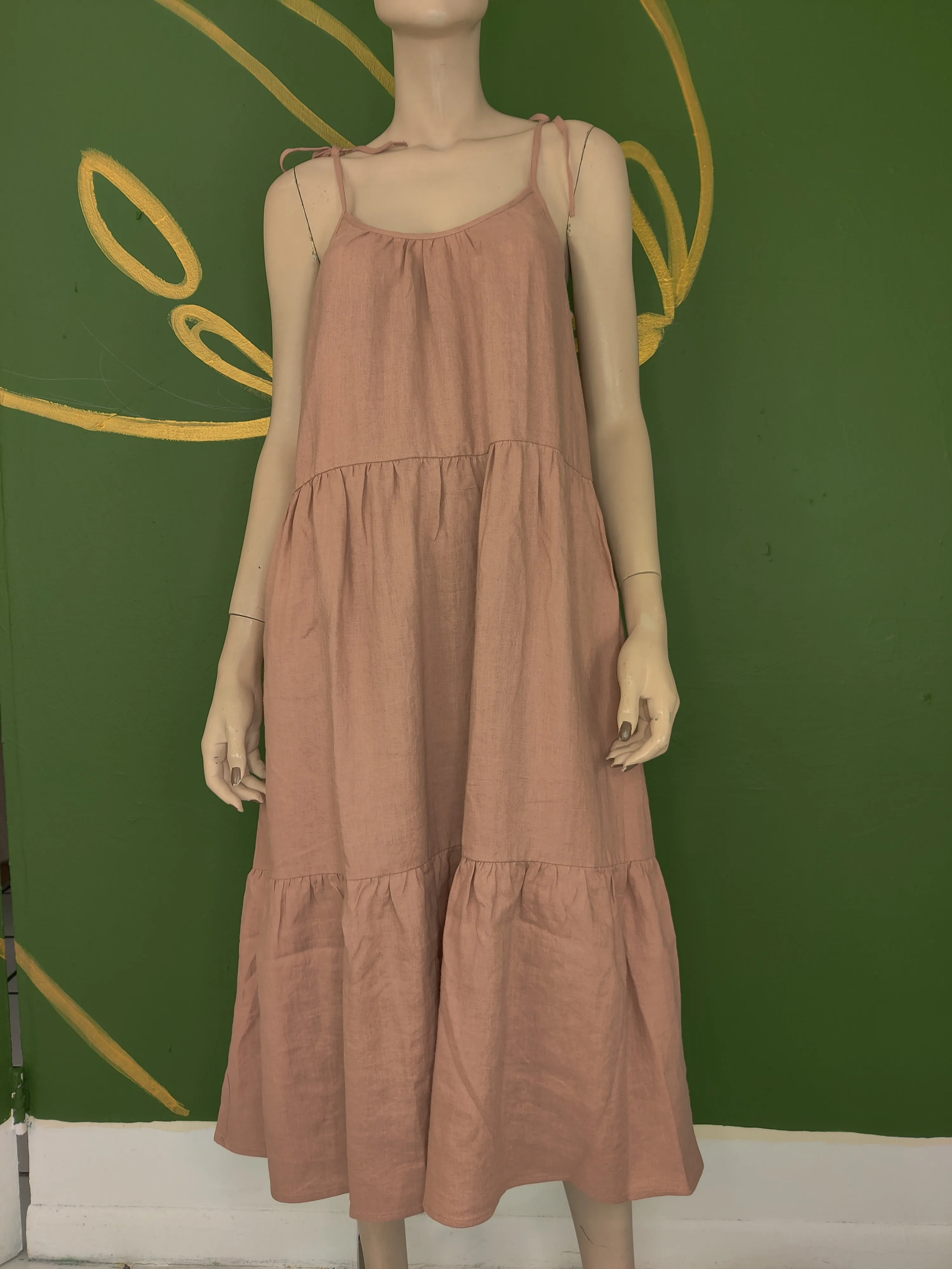 Praslin Sundress Dusty Rose