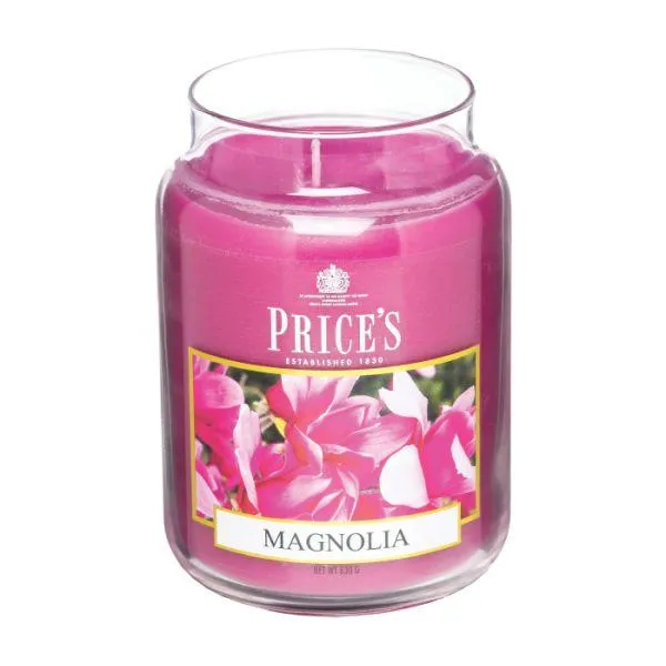 Prices Candles Scented Large Jar - Magnolia