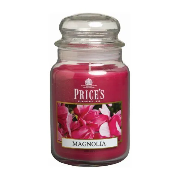 Prices Candles Scented Large Jar - Magnolia