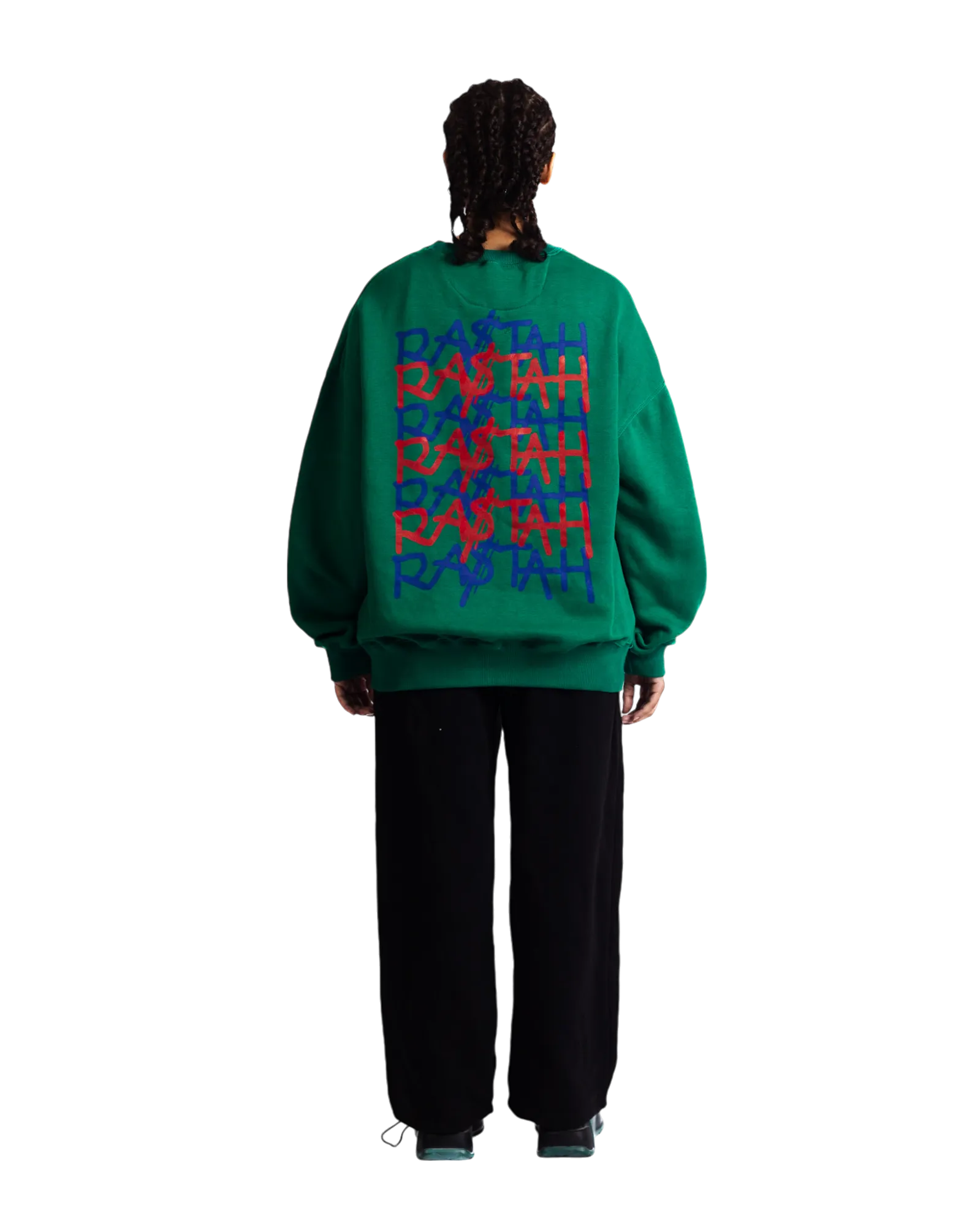 "MONEYBALL" GREEN SWEATSHIRT