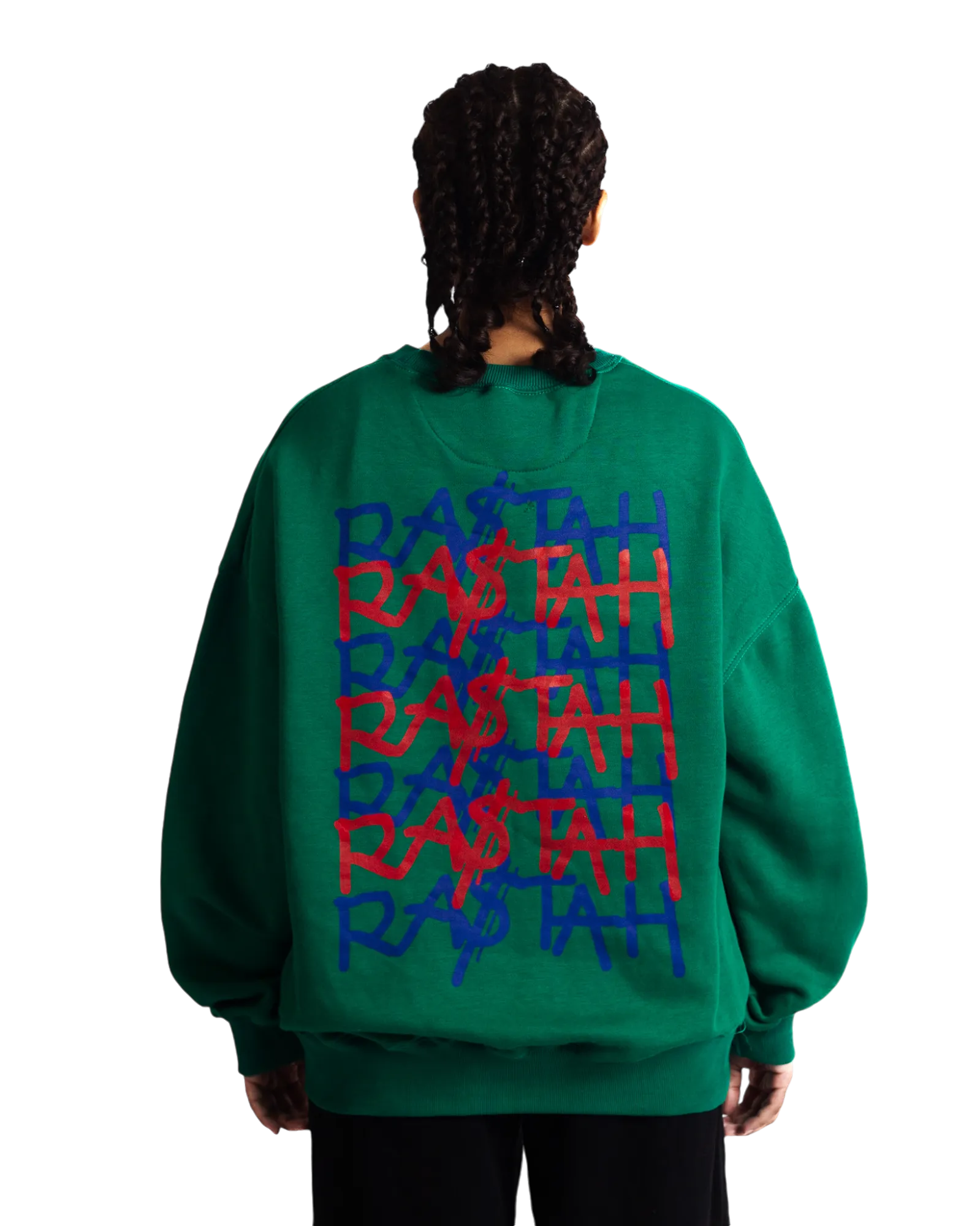 "MONEYBALL" GREEN SWEATSHIRT