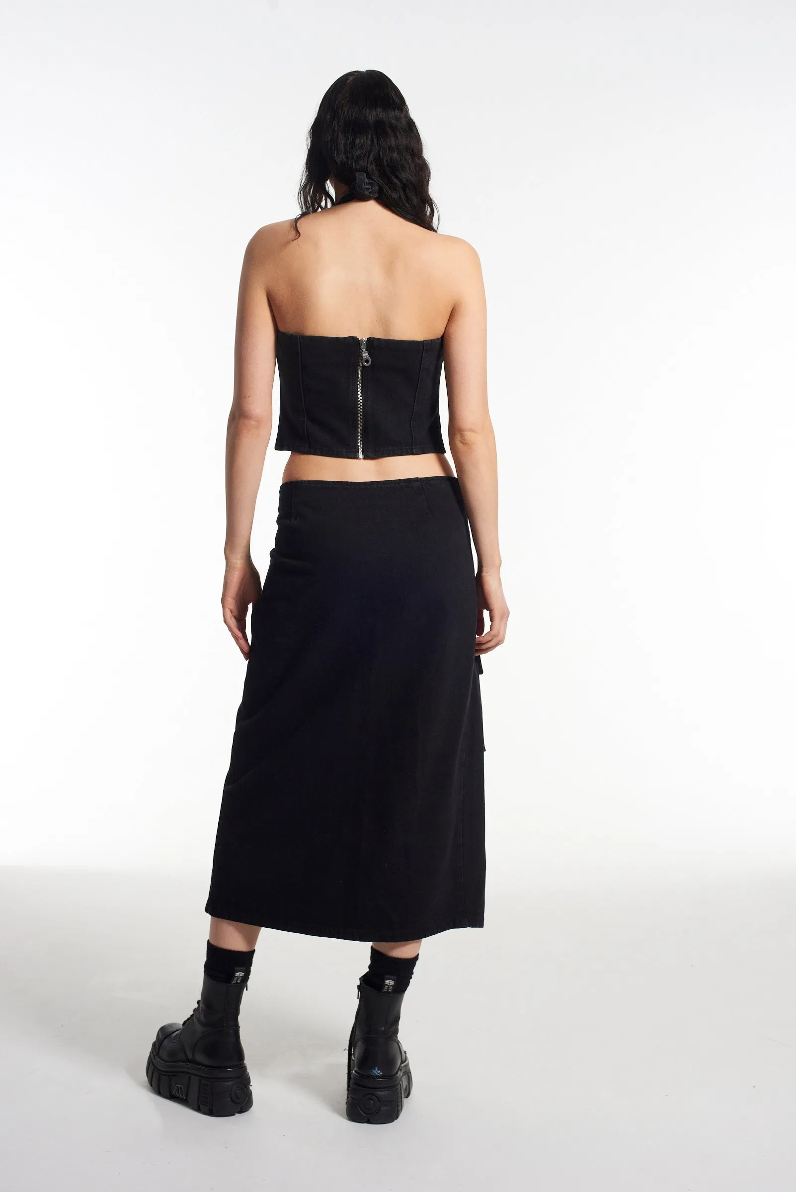 Rachel Buckle Halter Top