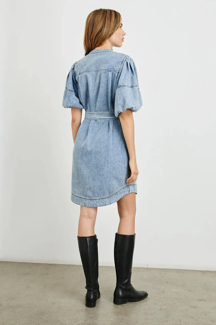 Rails Kingsley Midi Dress Faded Indigo