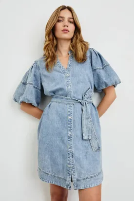 Rails Kingsley Midi Dress Faded Indigo