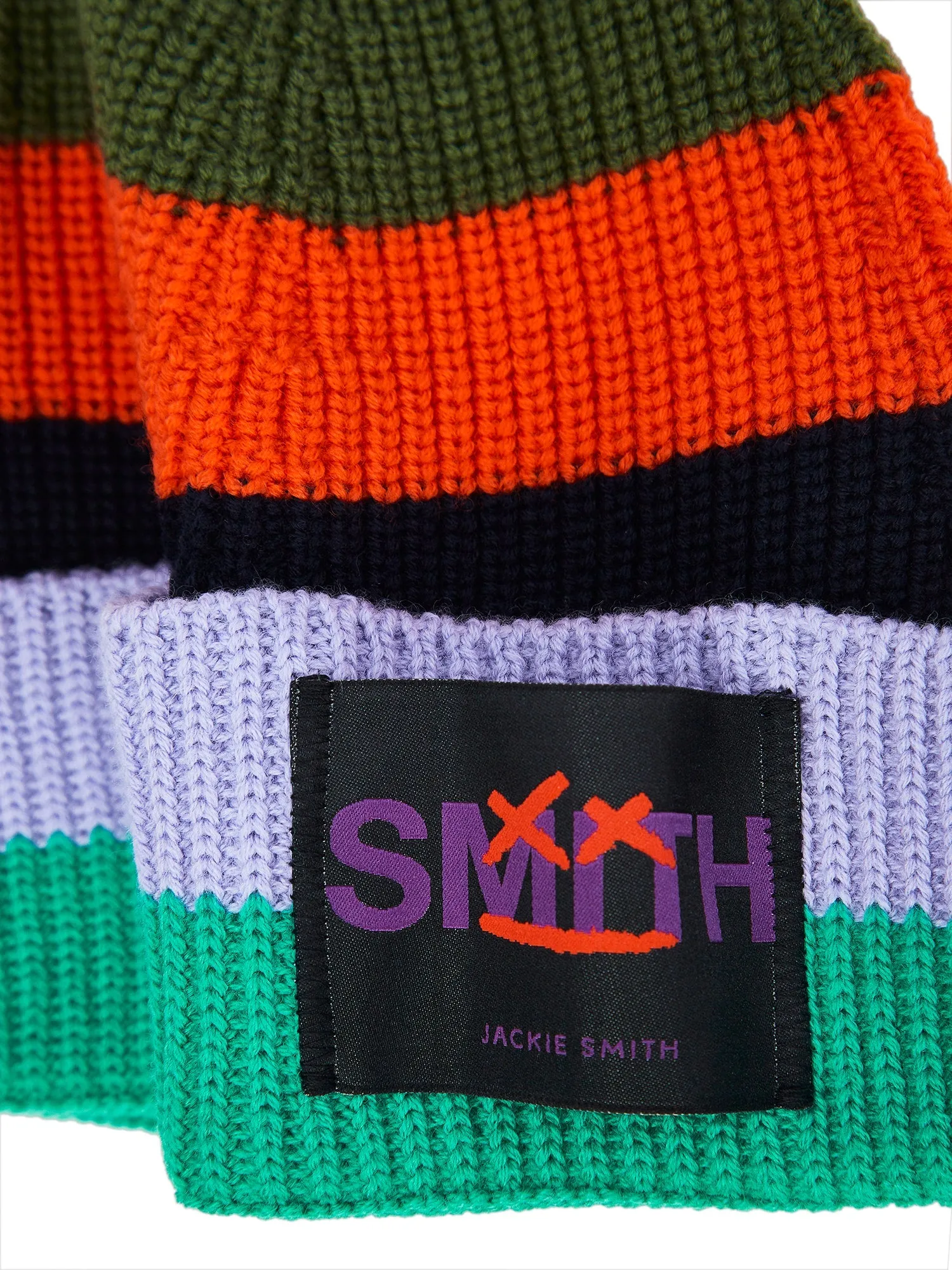 Rainbow Merino Wool Beanie