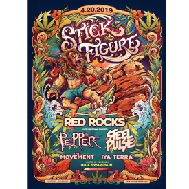 Red Rocks 2019 Poster