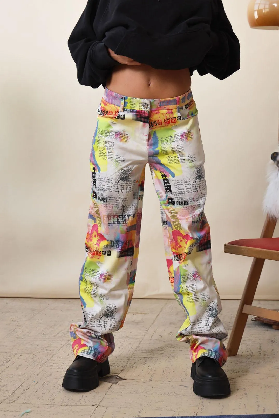 Renaissance Cherub Baggy Low Rise Jean