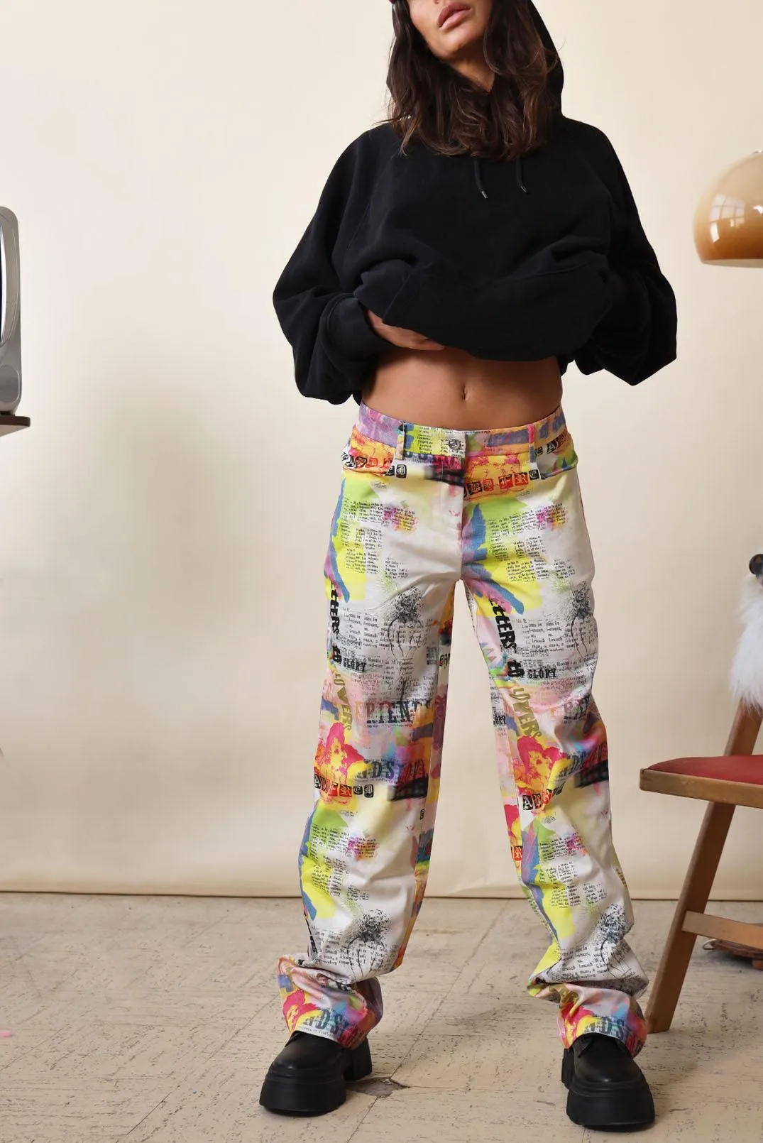 Renaissance Cherub Baggy Low Rise Jean