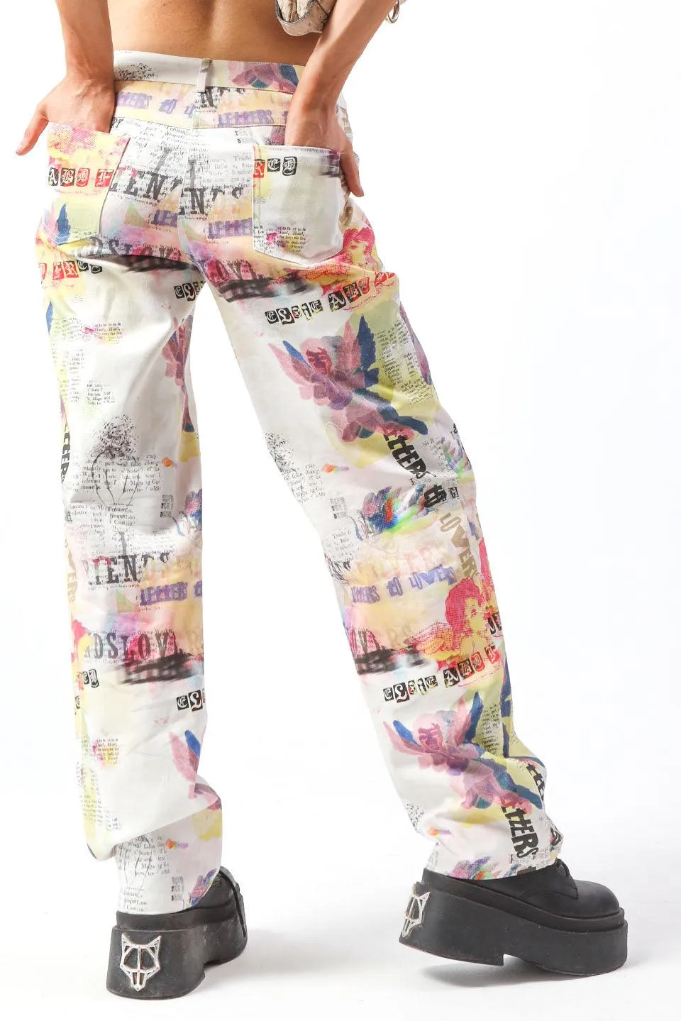Renaissance Cherub Baggy Low Rise Jean