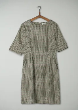 Reworn Geo Dress Size 12 (508) | Multi
