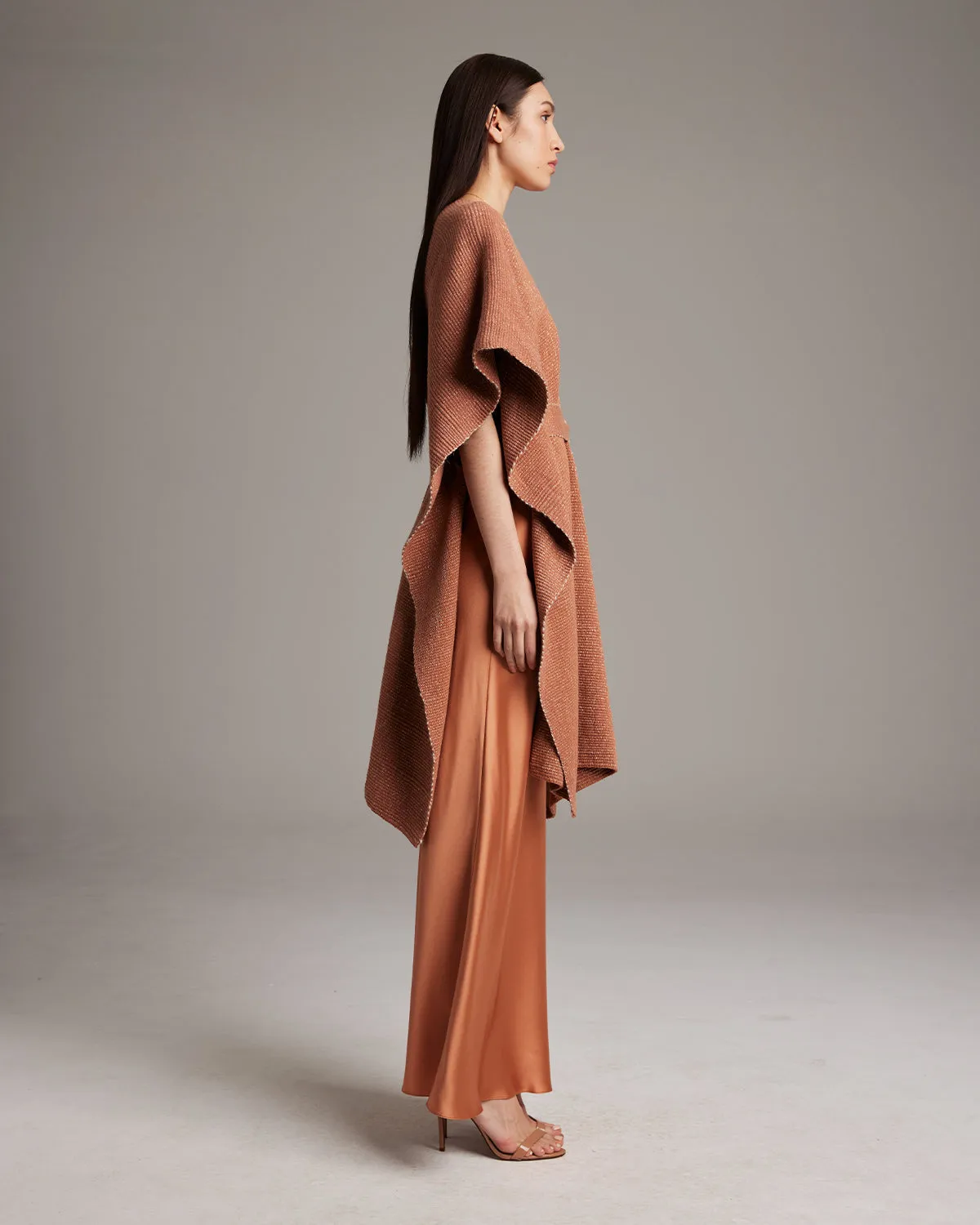 Shimmering Cotton Kaftan
