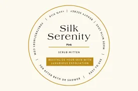 Silk Serenity Scrub Mitten