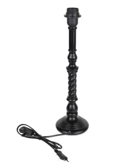 Standing Lamp Base Matte Black