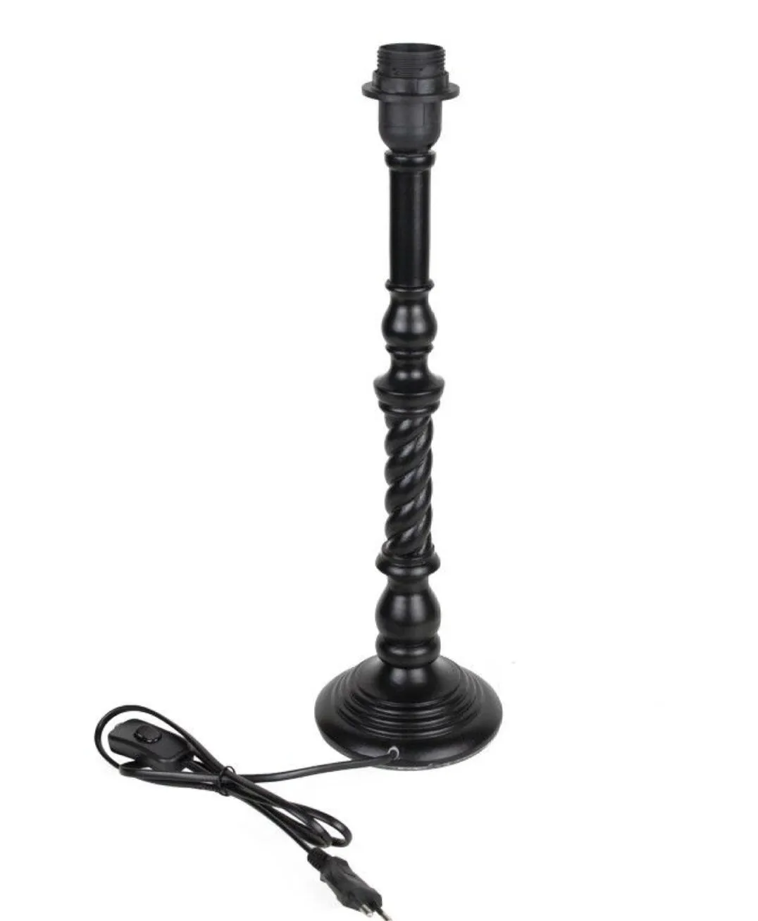 Standing Lamp Base Matte Black