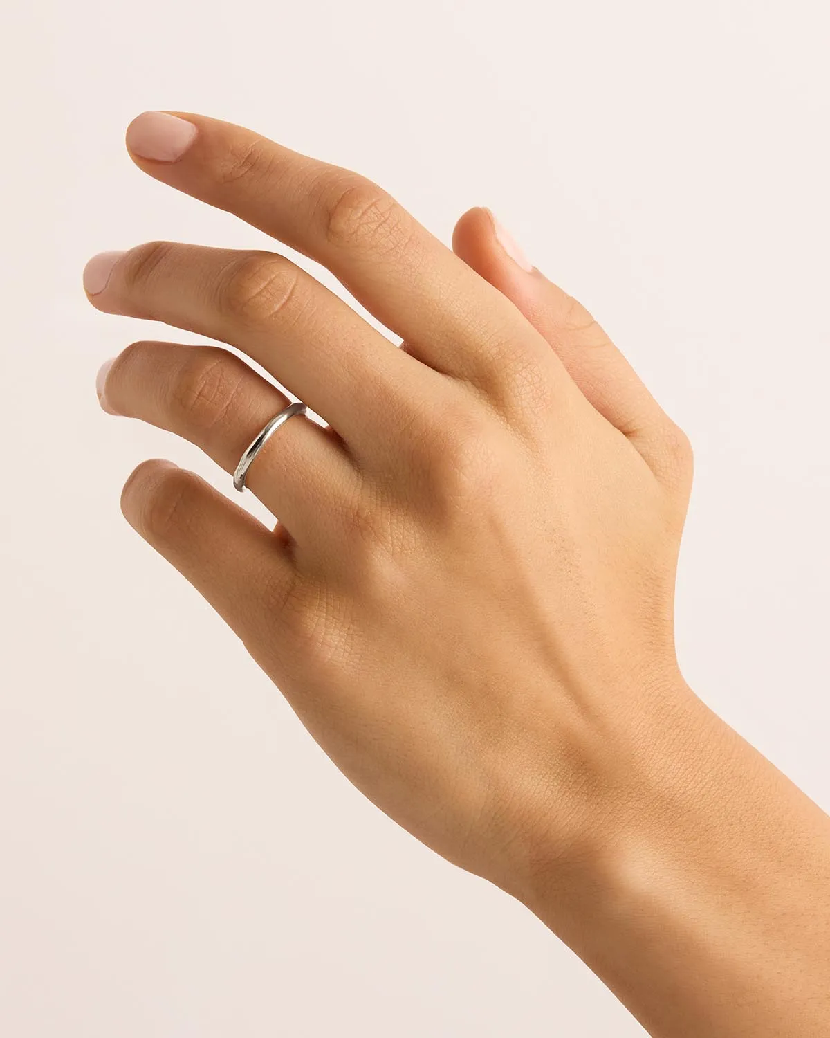 Sterling Silver Lover Thin Ring