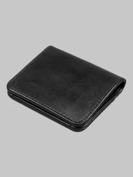 Studio D'Artisan Black Leather Mini Wallet