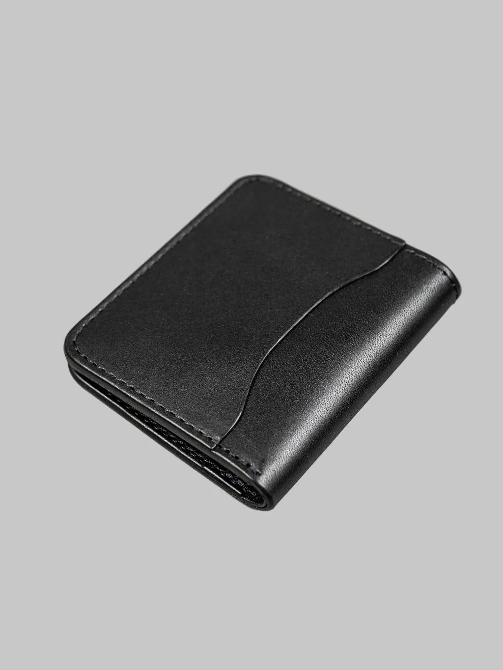 Studio D'Artisan Black Leather Mini Wallet
