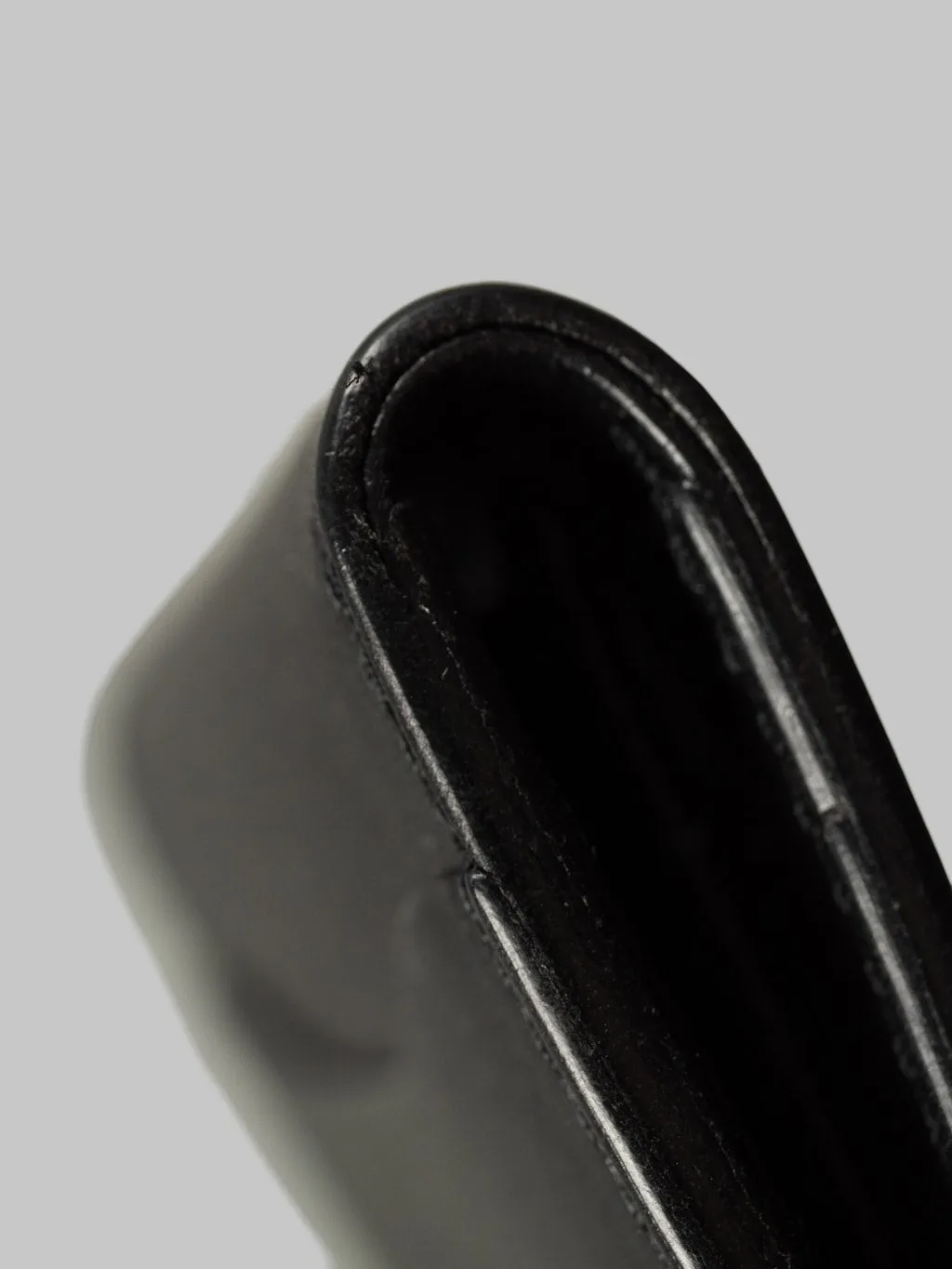 Studio D'Artisan Black Leather Mini Wallet