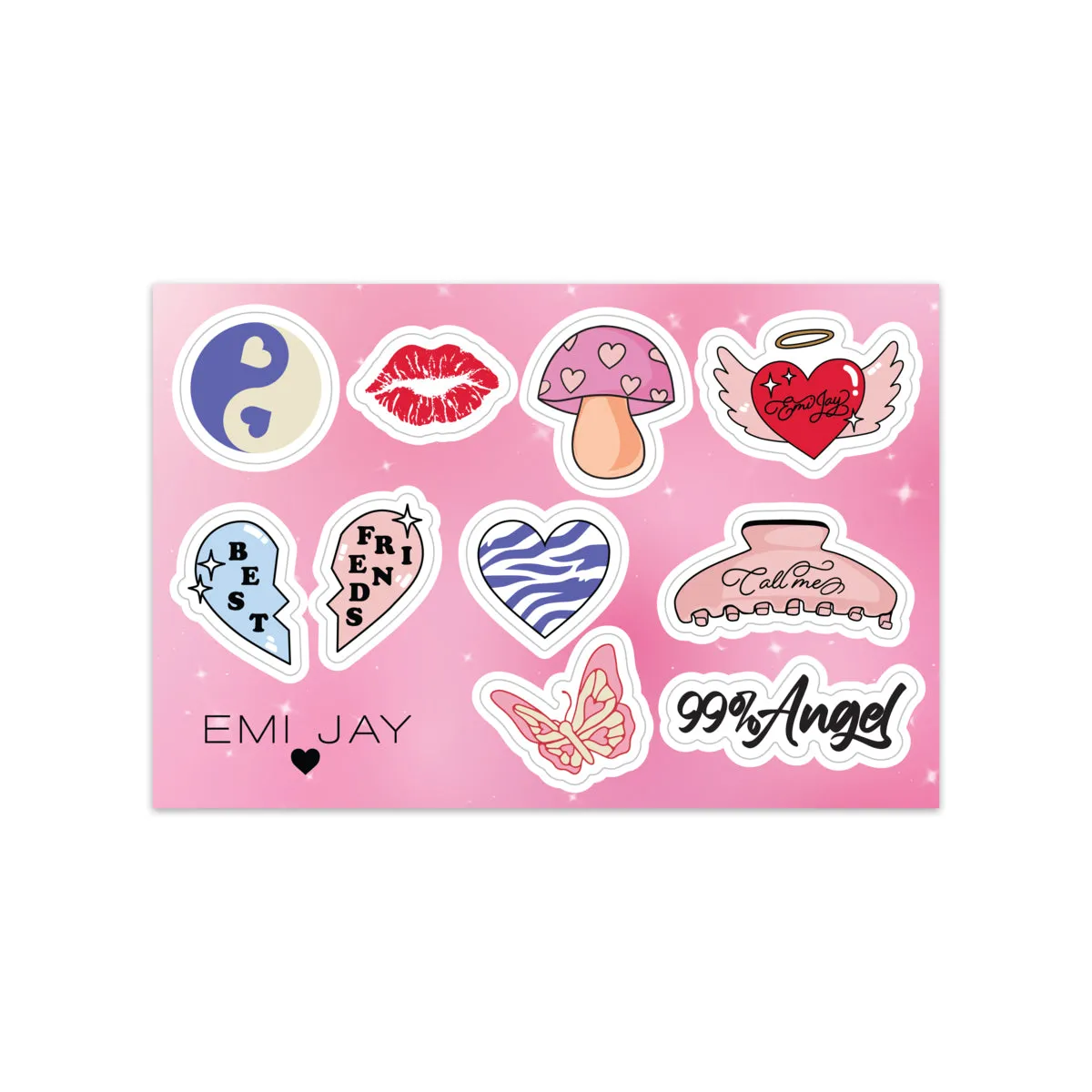 Sweetheart Collection Sticker Set