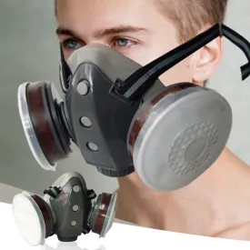 Time-limited SpecialActivated Carbon Anti-Dust Double Tank Gas Mask