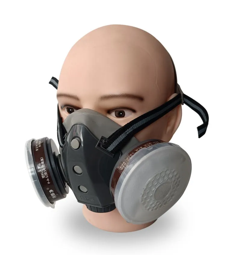 Time-limited SpecialActivated Carbon Anti-Dust Double Tank Gas Mask