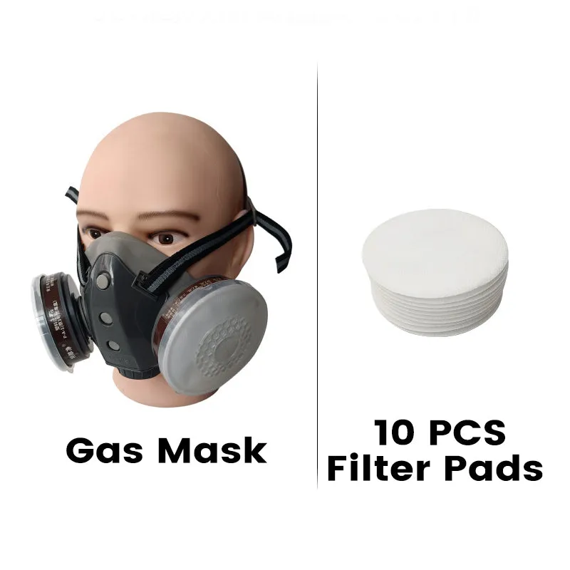 Time-limited SpecialActivated Carbon Anti-Dust Double Tank Gas Mask
