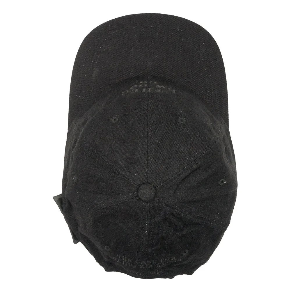 WASHED DENIM CAP-B