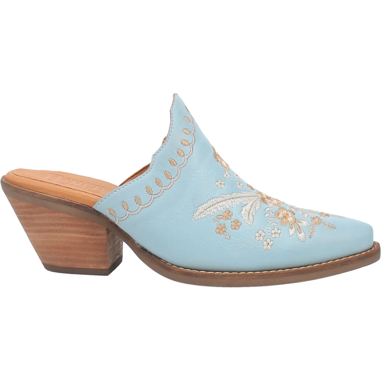 WILDFLOWER LEATHER MULE
