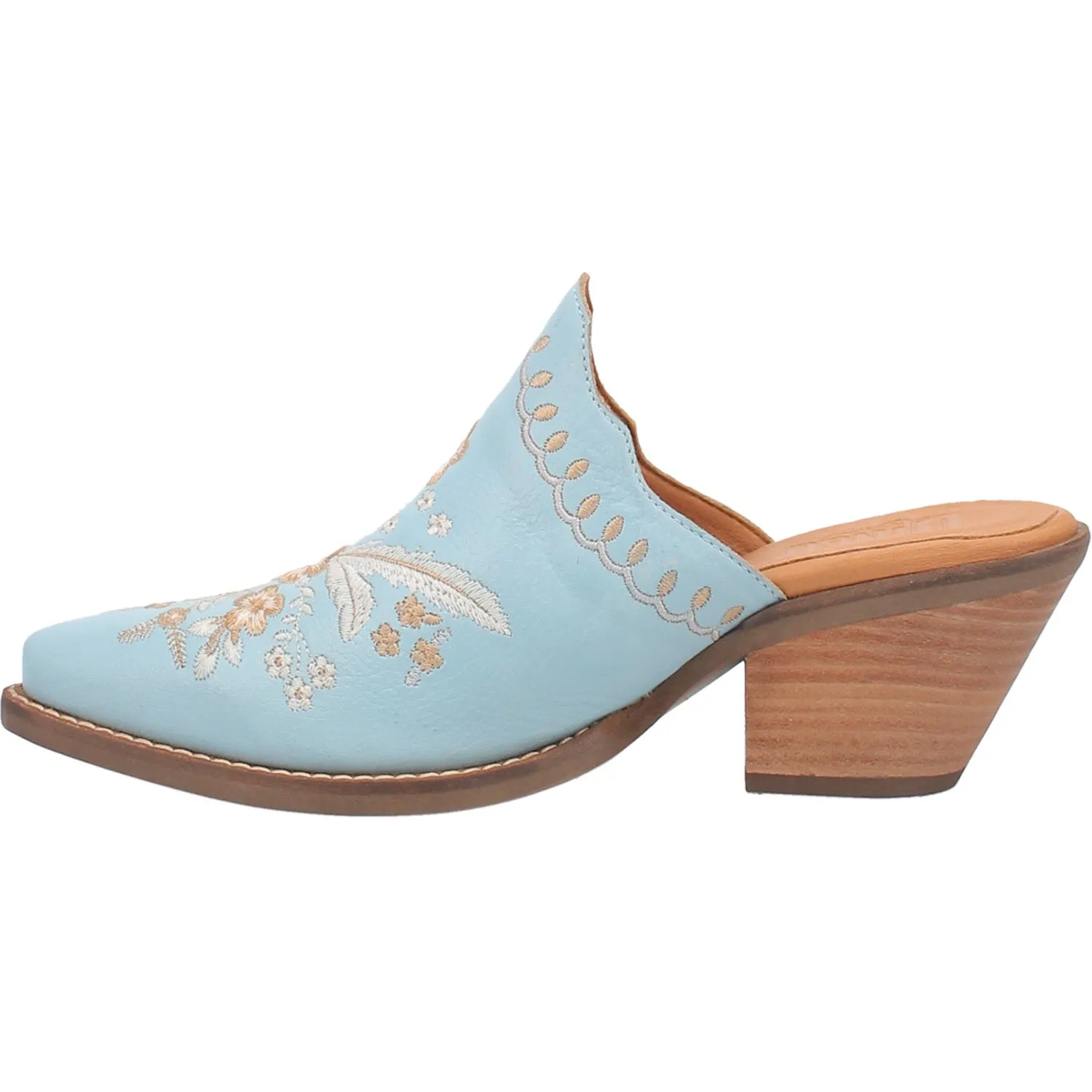 WILDFLOWER LEATHER MULE