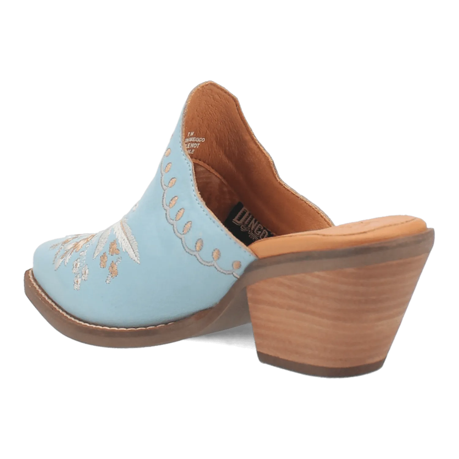 WILDFLOWER LEATHER MULE