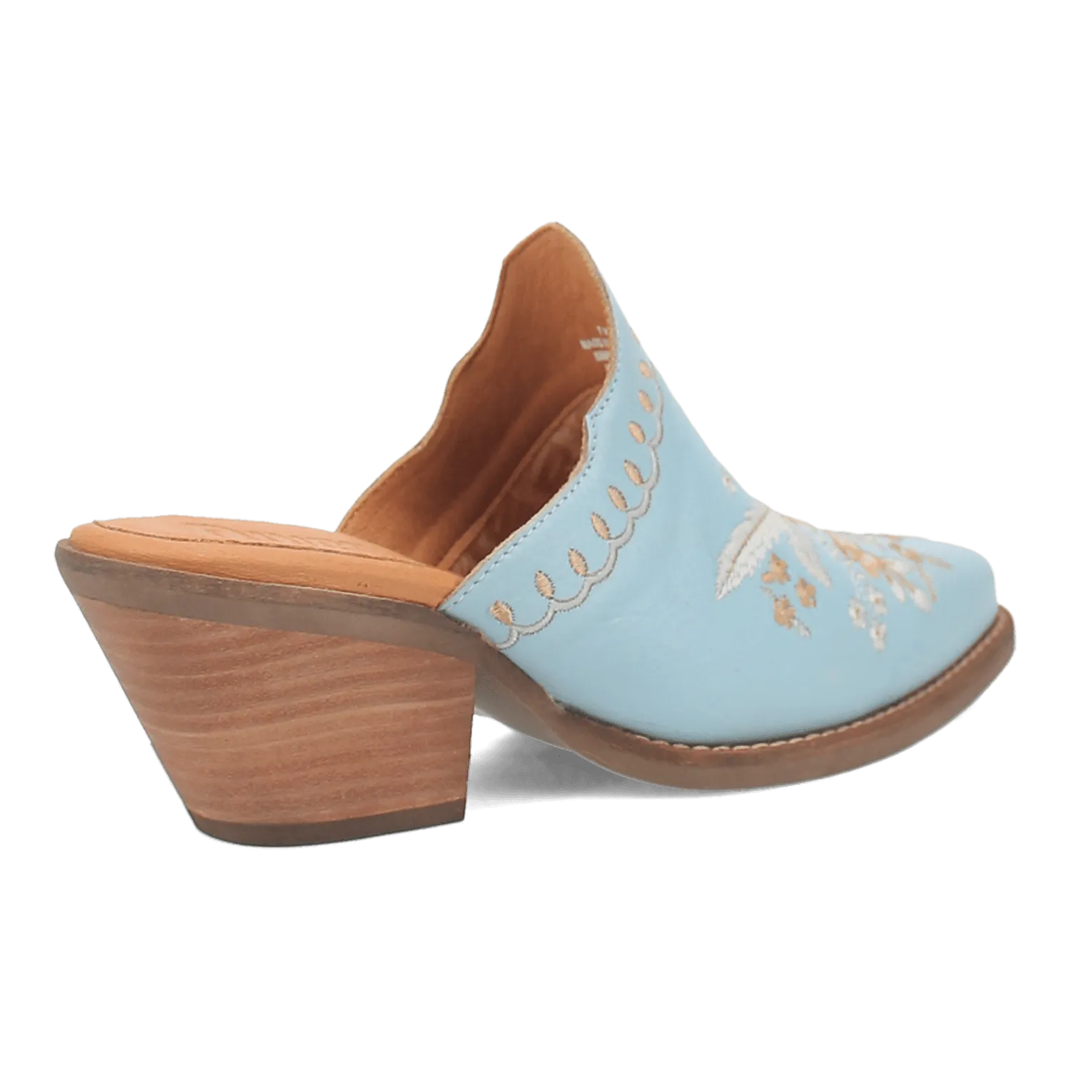 WILDFLOWER LEATHER MULE