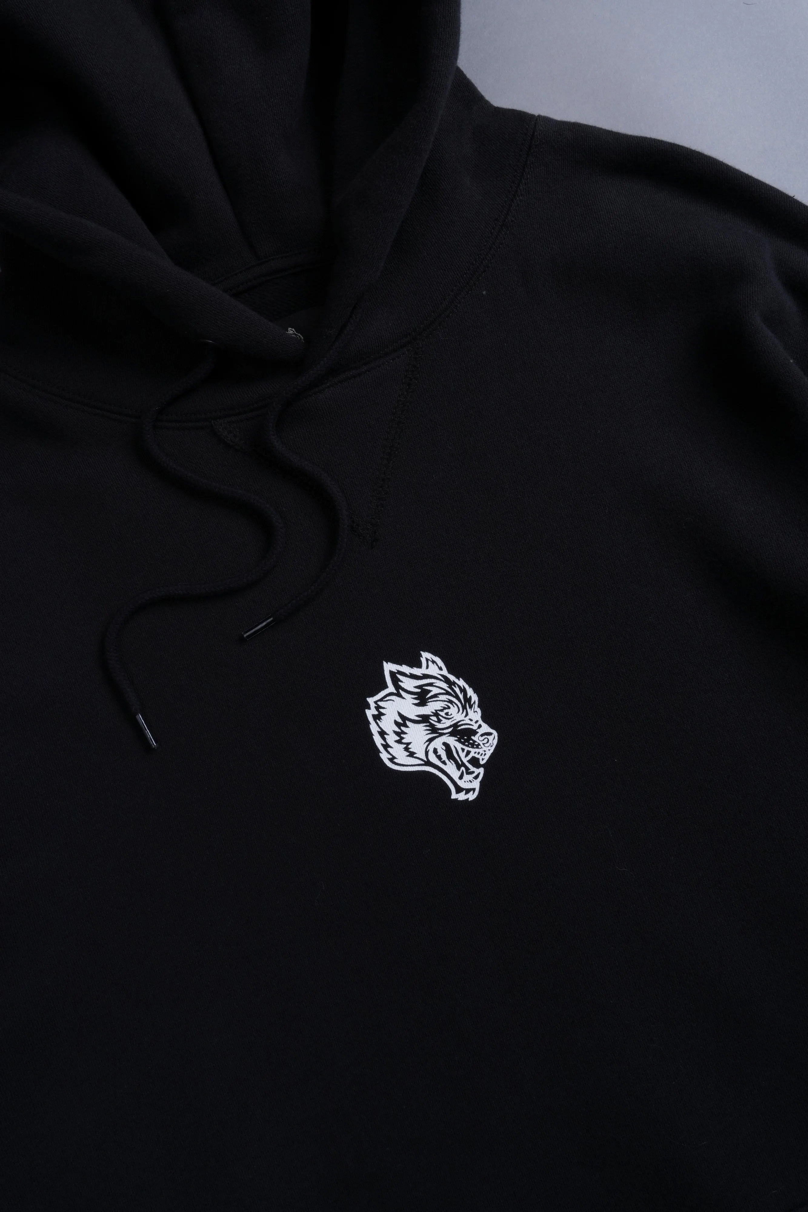 Wolves Pyramid "Wyoming" Hoodie in Black